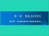 2022—2023学年度八年级物理上册第1章物态及其变化第5节生活中的物态变化教学课件新版北师大版