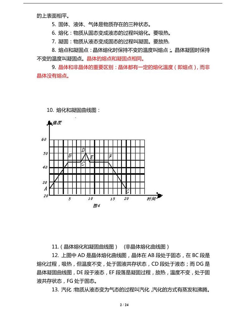中考物理知识点总结归纳02
