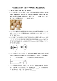 2023年河南省投石大联考中考物理二模试卷