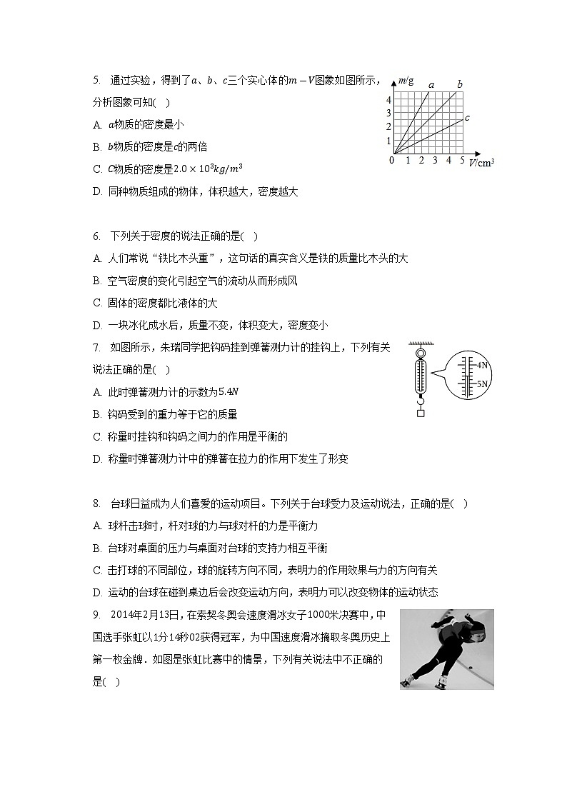 2023年山东省临沂商城实验学校中考物理调研试卷（三）（含解析）第2页