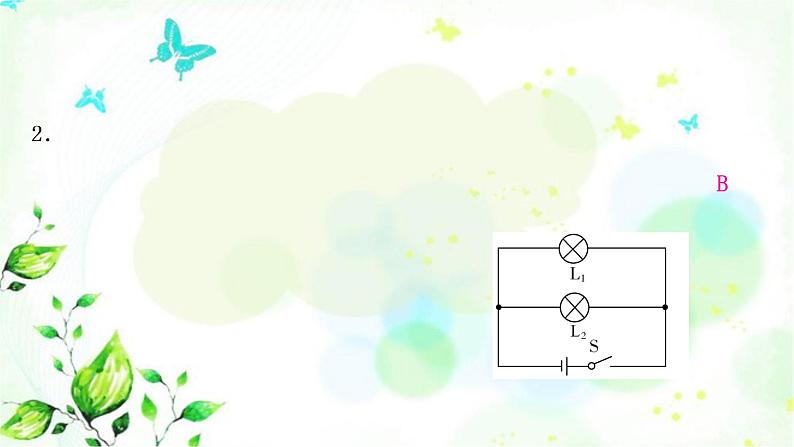 中考物理复习专题4电路故障分析作业课件03