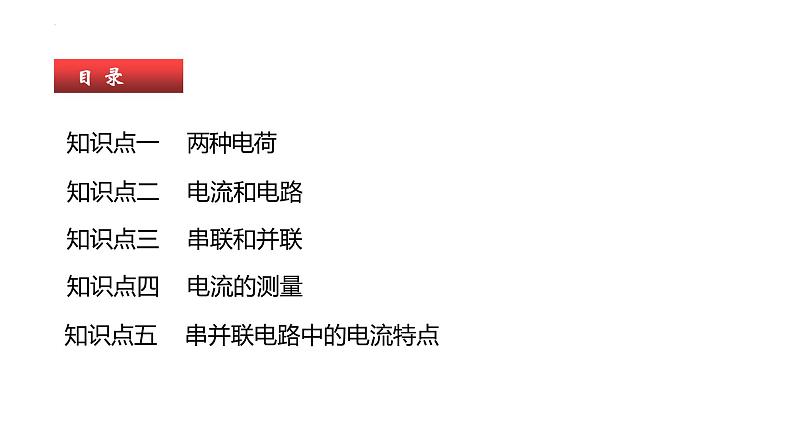 单元复习15 电流和电路【知识梳理】——2022-2023学年人教版物理九年级全册单元综合复习03