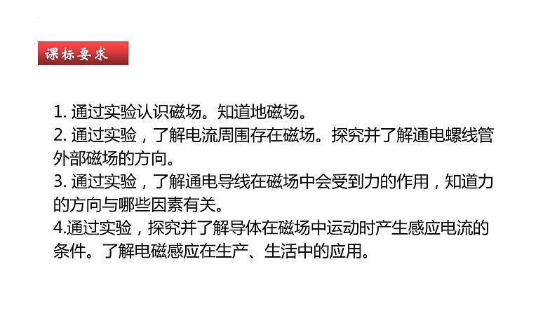单元复习20 电和磁【知识梳理】——2022-2023学年人教版物理九年级全册单元综合复习02