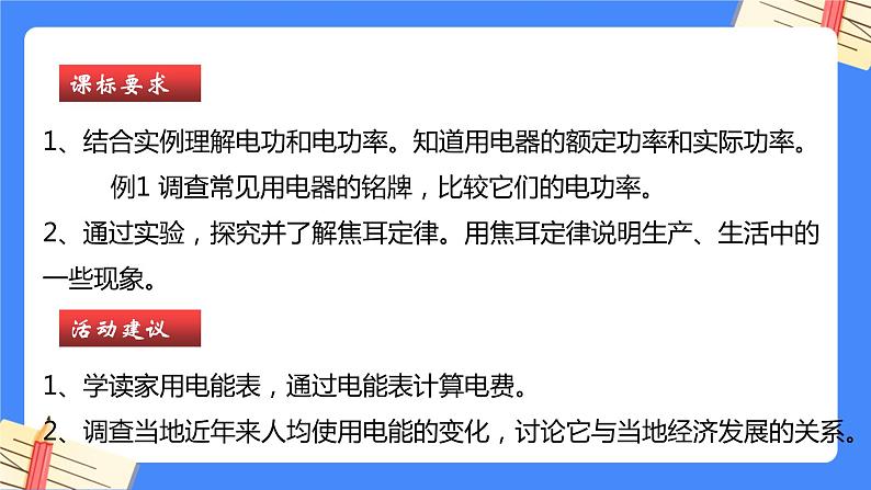 单元复习18 电功率【知识梳理】——2022-2023学年人教版物理九年级全册单元综合复习课件PPT02