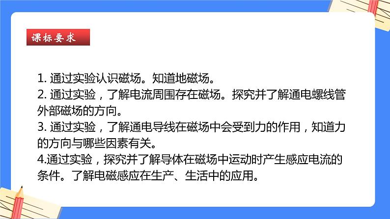 单元复习20 电和磁【知识梳理】——2022-2023学年人教版物理九年级全册单元综合复习课件PPT02