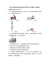 2023年湖北省黄冈市浠水县马垅中学中考物理二模试题（含答案）