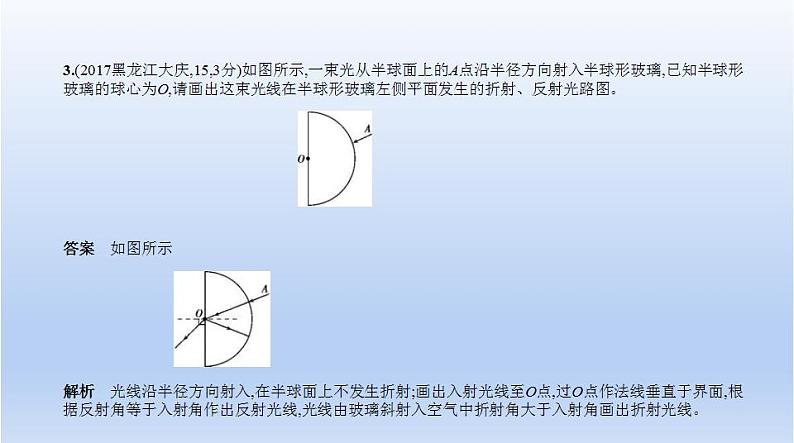 中考物理二轮复习习题课件题型突破二　作图题 (含答案)第7页