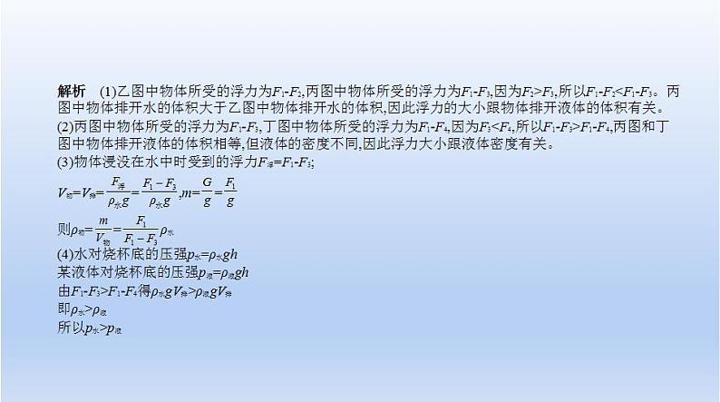 中考物理二轮复习习题课件专题七　浮力 (含答案)07