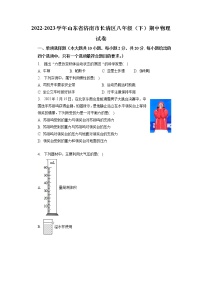 山东省济南市长清区2022-2023学年八年级下学期期中物理试卷