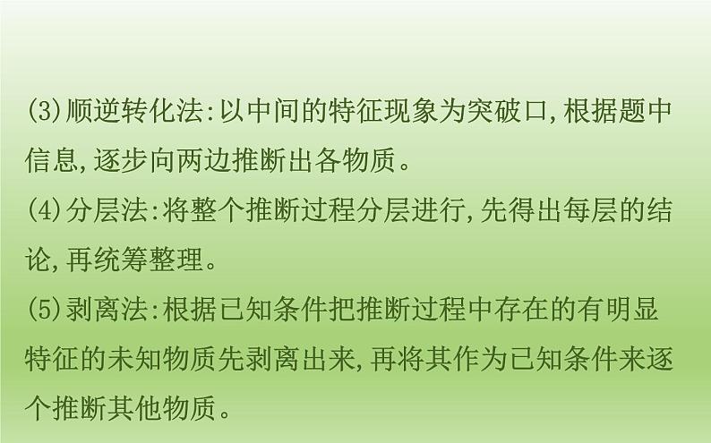 中考化学二轮复习专项突破（课件）专项四 物质的推断 (含答案)第6页