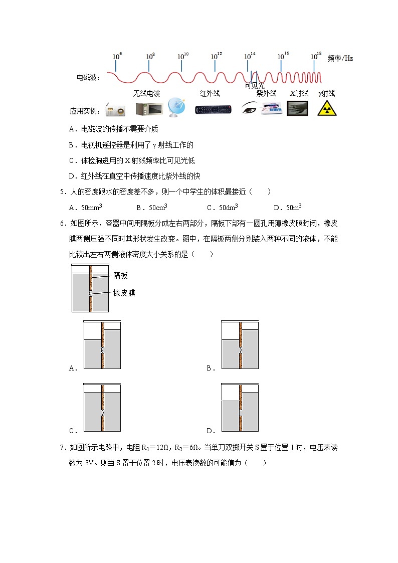 2023年广东省佛山市中考物理模拟试卷02