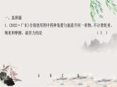 中考物理复习第12讲简单机械第2课时滑轮机械效率作业课件