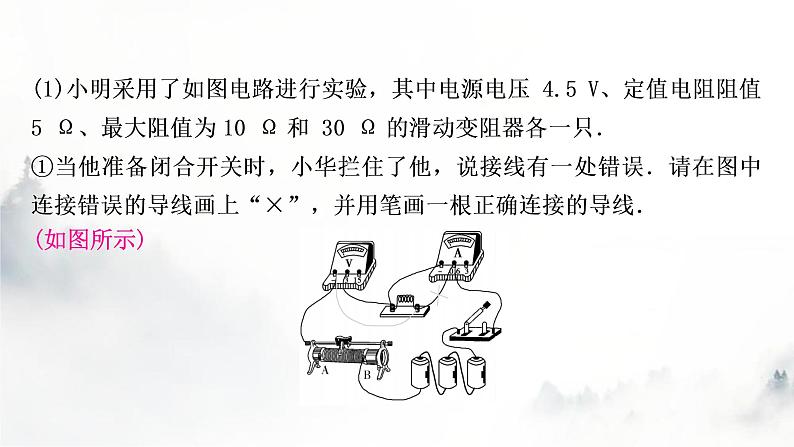 中考物理复习题型四实验与科学探究题作业课件第3页