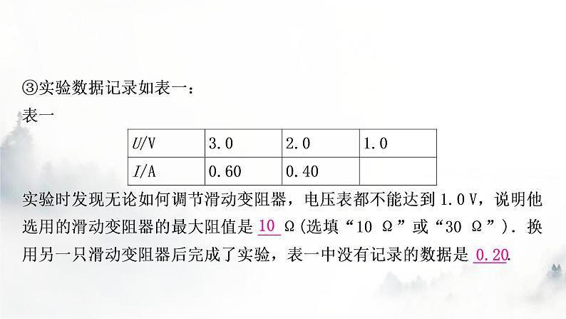 中考物理复习题型四实验与科学探究题作业课件第5页