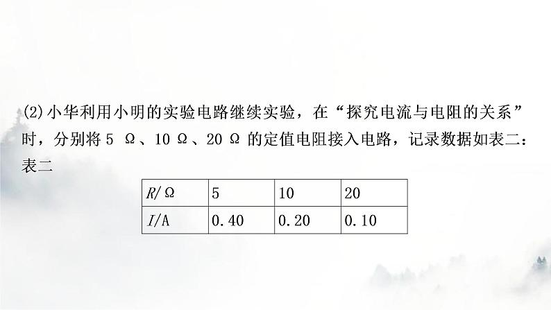 中考物理复习题型四实验与科学探究题作业课件第6页