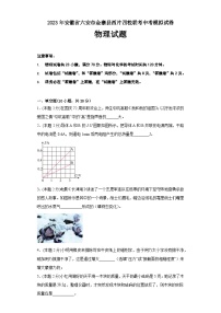 2023年安徽省六安市金寨县西片四校联考中考模拟物理试卷(含答案)