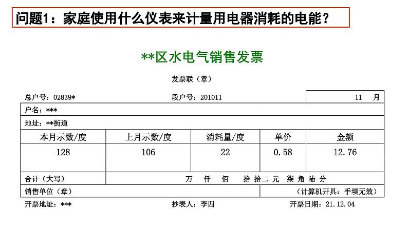 2022-2023学年苏科版九年级物理下册15.1 电能表与电功 课件02