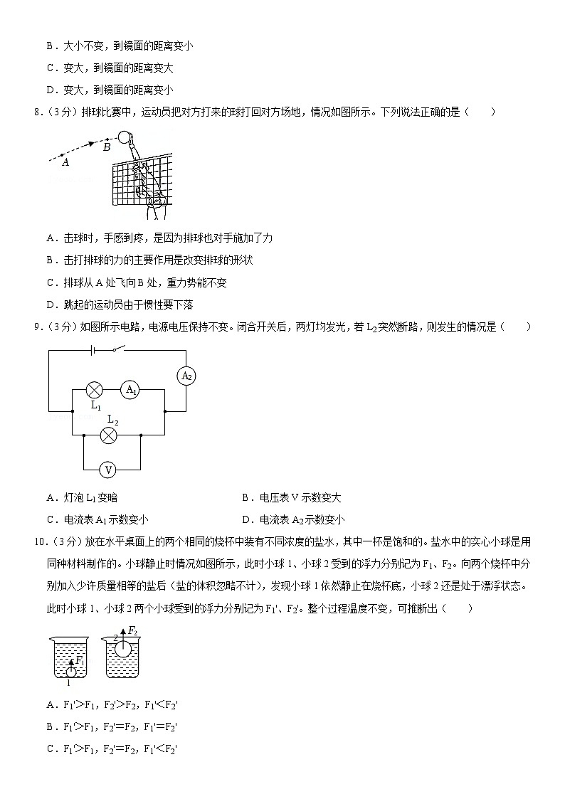 2022年内蒙古赤峰市中考物理试卷03