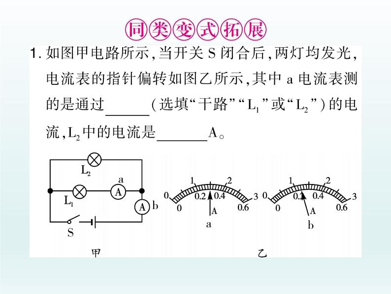 中考物理一轮复习考点梳理课件：第十七讲 电流和电压 (含答案)第4页