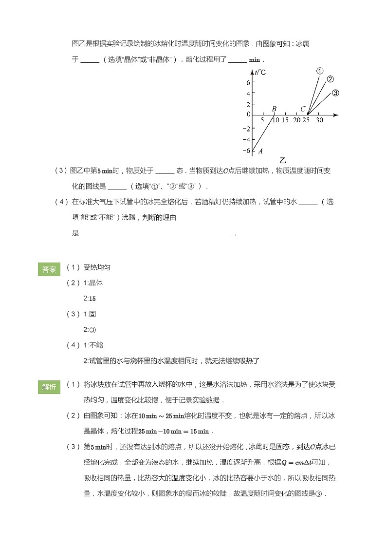 [物理笔记]一检微课堂第1周——物态变化(教师版)第2页