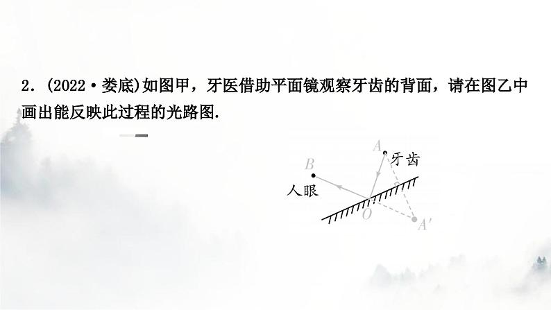 中考物理复习题型二作图题作业课件第5页