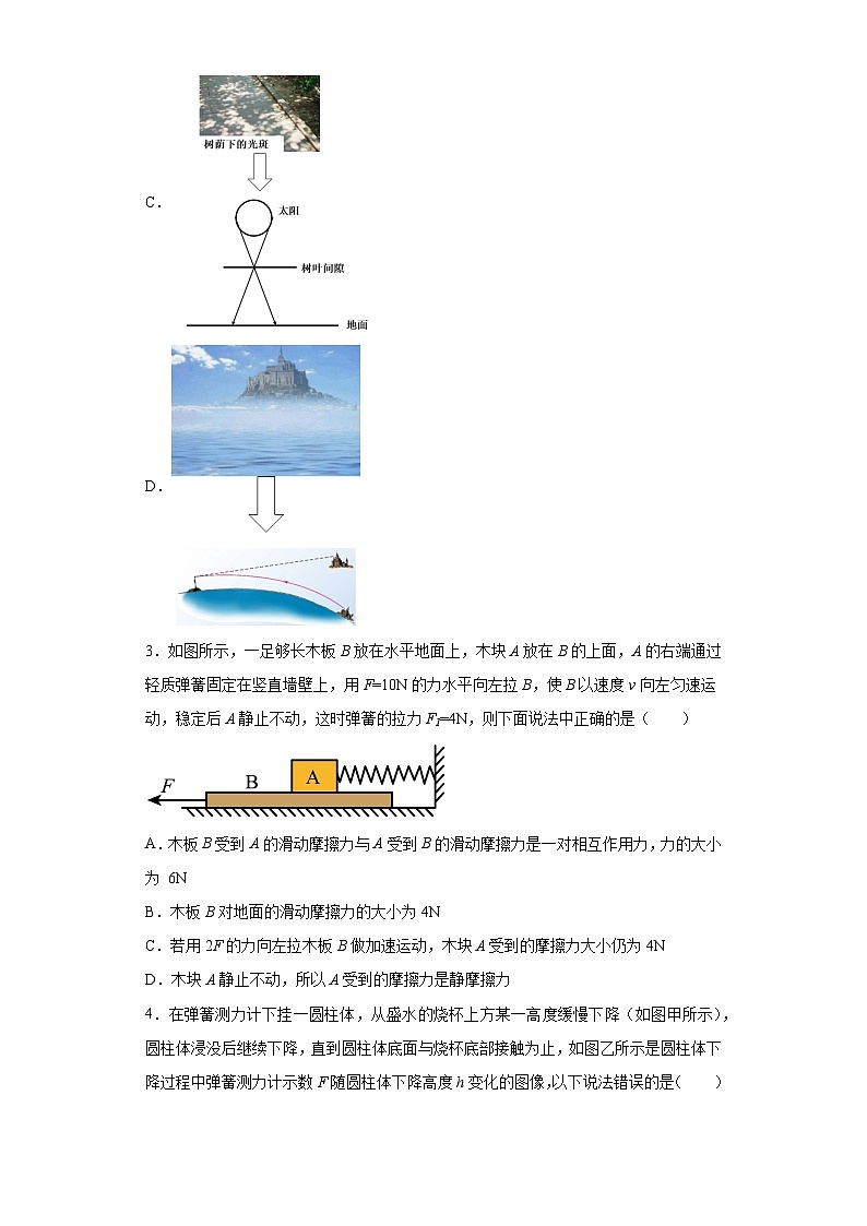 2023年广东省深圳市中考物理二模试题02