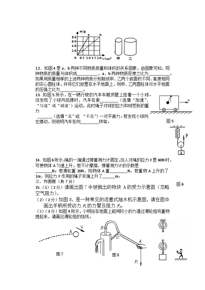 广东省茂名市茂南区部分学校2022_2023学年八年级下学期期中考试物理试题03