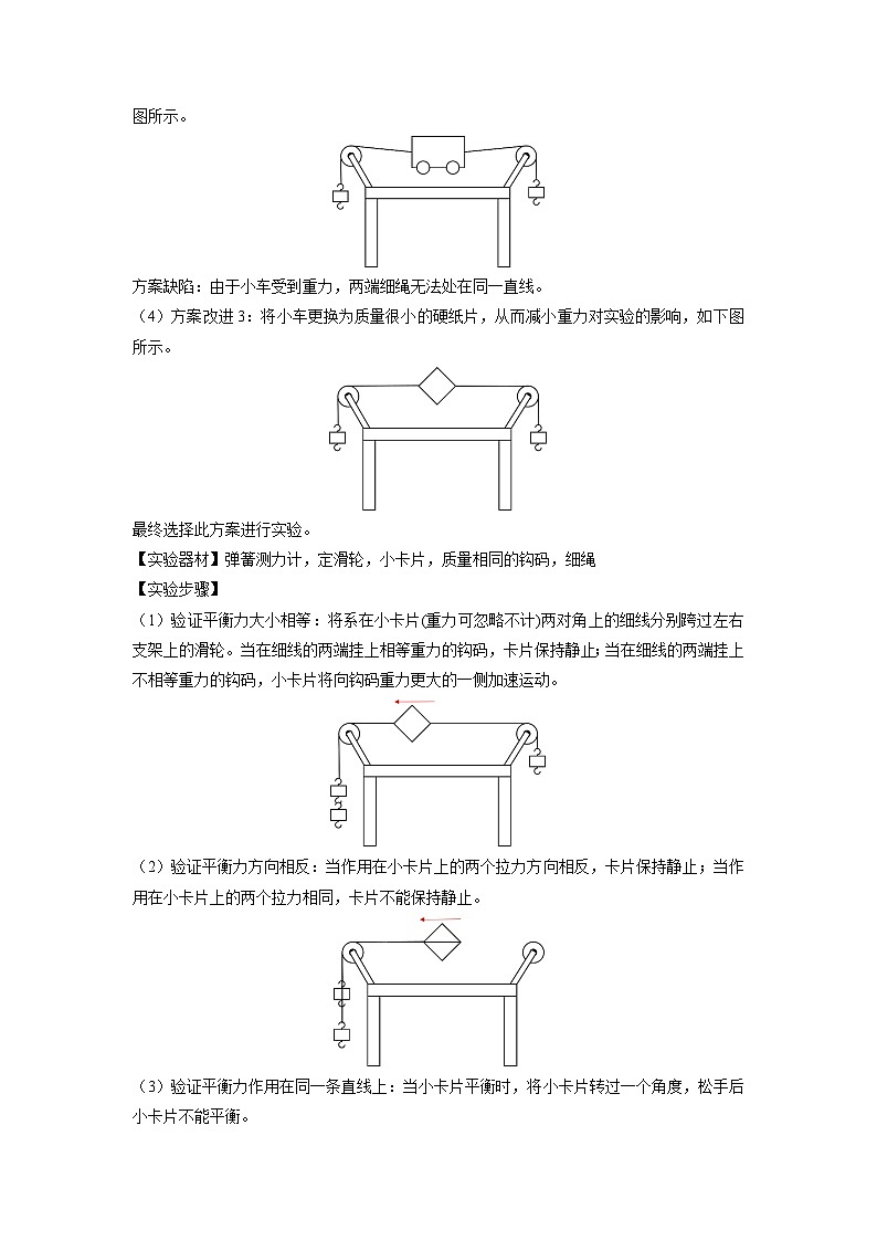 9.1二力平衡-八年级物理下册典中点·课时夺冠（苏科版） 试卷02