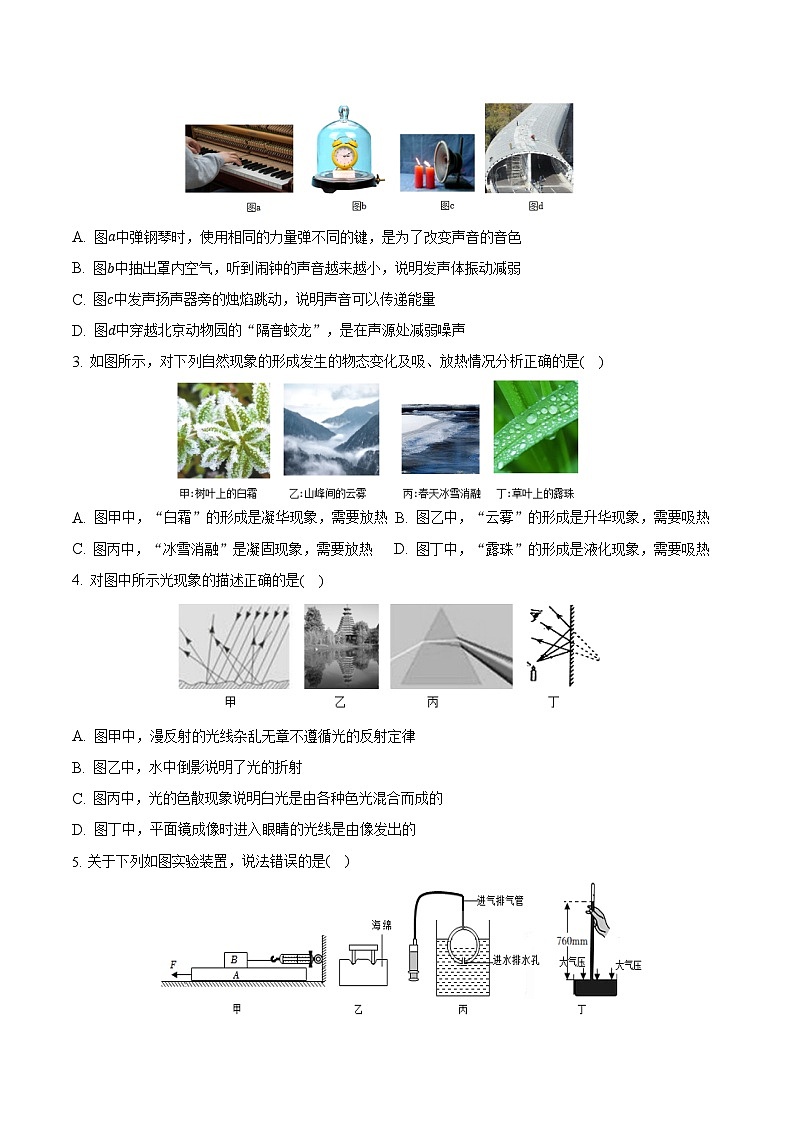 必刷卷03——2023年中考物理考前30天冲刺必刷卷（辽宁沈阳专用）02