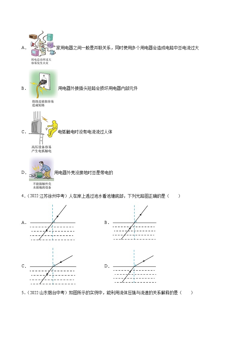 真题重组卷01-2023年中考物理真题汇编重组卷（天津专用）（原卷版）第2页