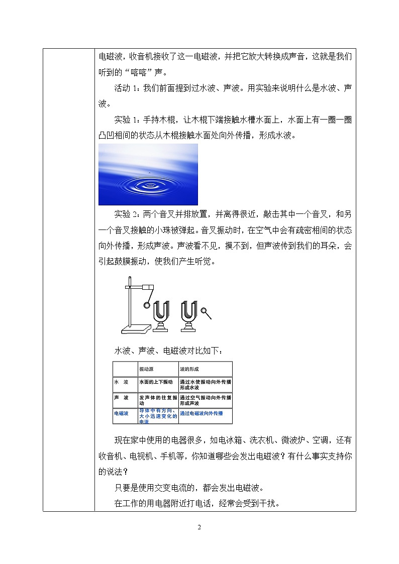 【核心素养】人教版九年级全册+第二十一章+第2节《电磁波的海洋》课件+教案+分层练习+学案02