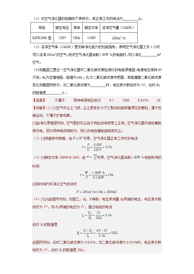 备战2023年中考物理抢分秘籍(全国通用)专题09 电磁学 综合题（解析版）第3页