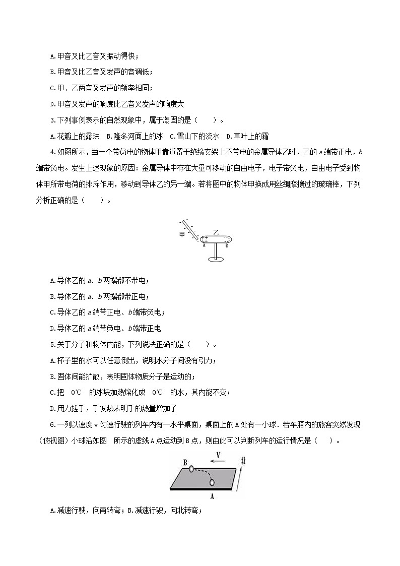 （广东广州卷）2023年中考物理第二次模拟考试（A4考试版）第2页