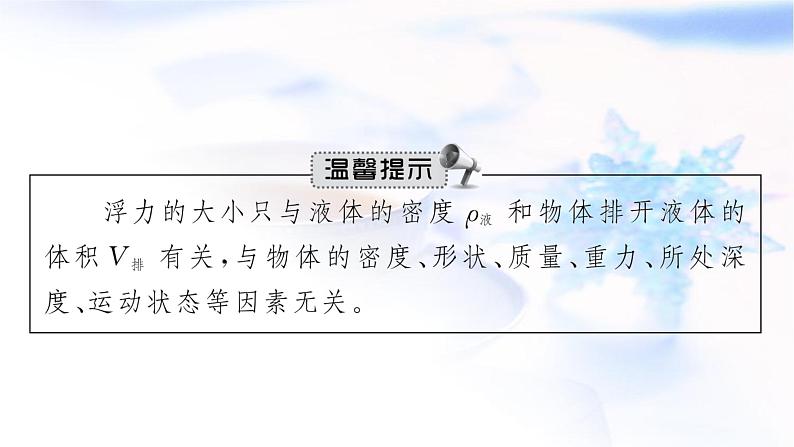 人教版中考物理总复习第二单元密度力压强浮力第10课时浮力教学课件第5页