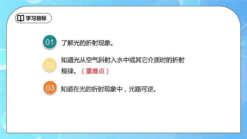 4.4《光的折射》ppt课件+教学设计+同步练习题（含参考答案）04