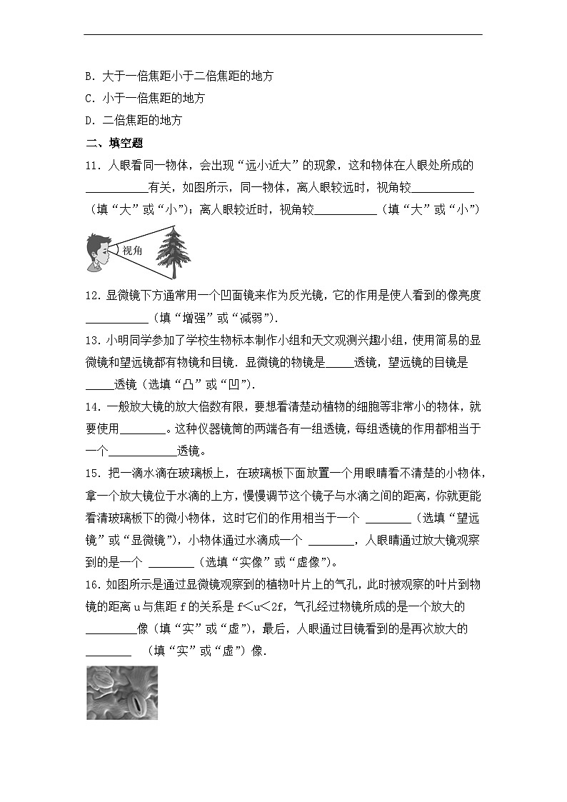 5.5《显微镜和望远镜》ppt课件+教学设计+同步练习题（含参考答案）03