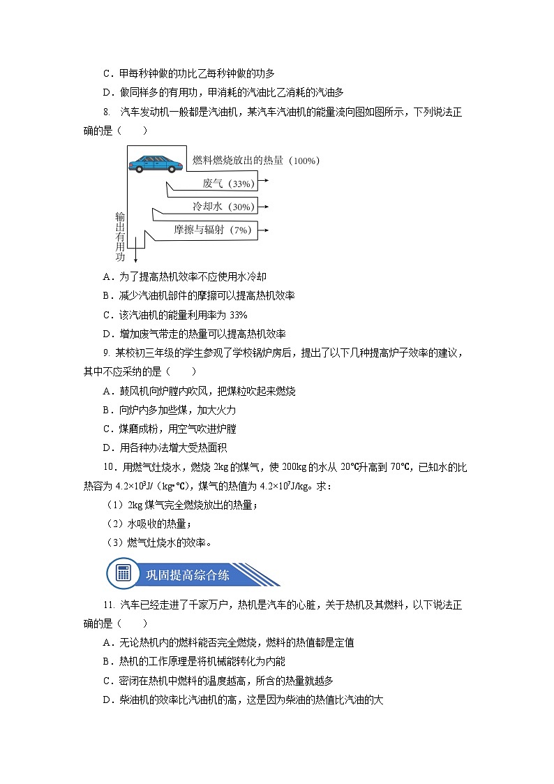 14.2 热机的效率（课件+教案+导学案+同步练习+内嵌视频）02