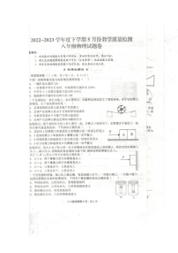 湖北省黄石市阳新县2022-2023学年八年级下学期5月月考物理试题