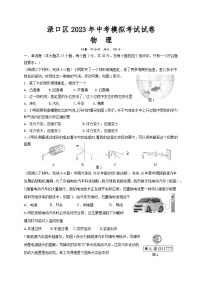 2023年湖南省株洲市渌口区中考模拟考试（一模）物理试题（含答案）