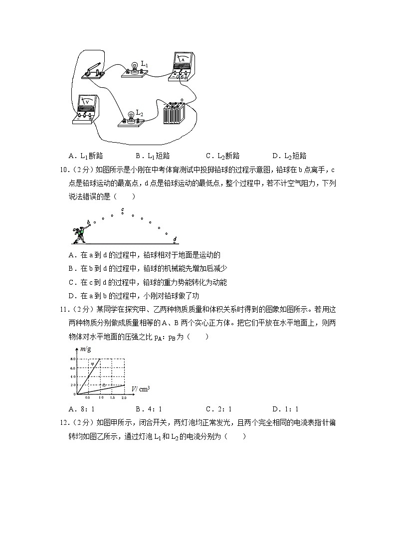 2023年内蒙古兴安盟扎特旗中考物理模拟试卷03