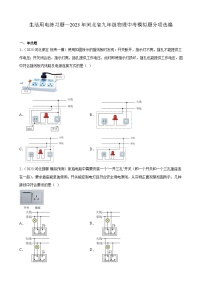 生活用电练习题—2023年河北省九年级物理中考模拟题分项选编