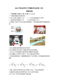 2023年湖南省张家界市桑植县中考模拟预测物理试题(含答案)