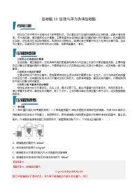 2023年中考物理压轴题专项训练 压轴题10 压强与浮力选填压轴题 （试题+答案）