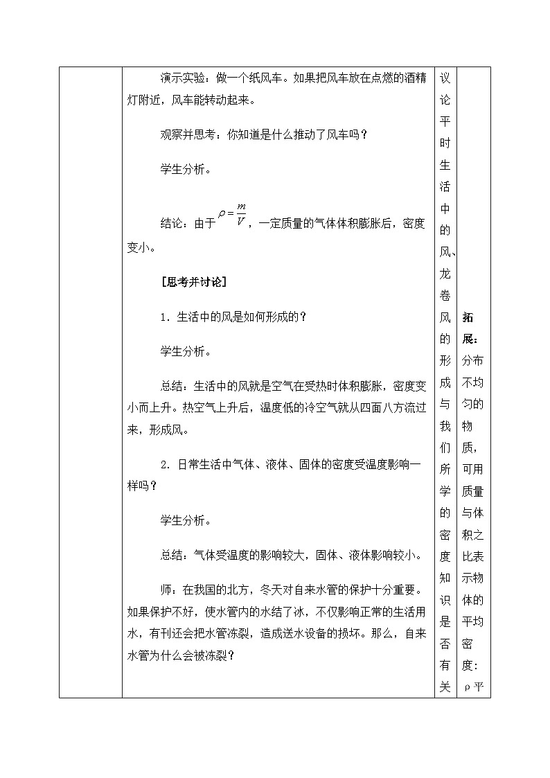 6.4《密度与社会生活》ppt课件+教学设计+同步练习题（含参考答案）03