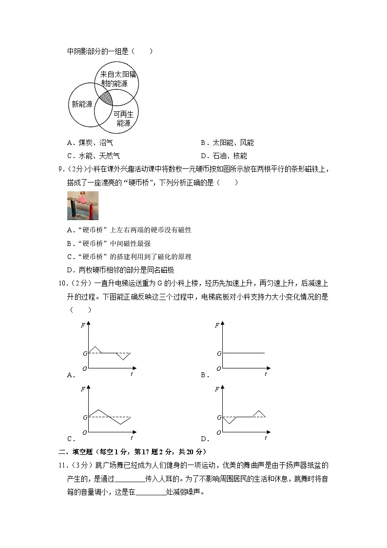 2023年江苏省徐州市中考物理三模试卷02