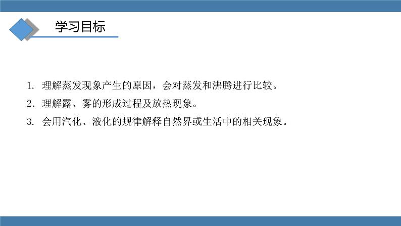 沪科版九年级物理全一册课件 第十二章 第三节 汽化与液化 第二课时03