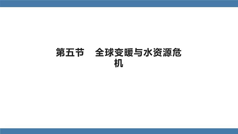 沪科版九年级物理全一册课件 第十二章 第五节 全球变暖与水资源危机01