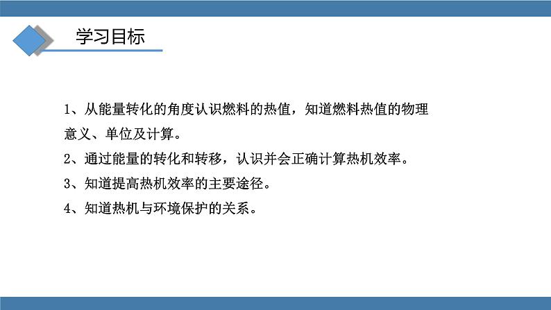 沪科版九年级物理全一册课件 第十三章 第四节 热机效率和环境保护03