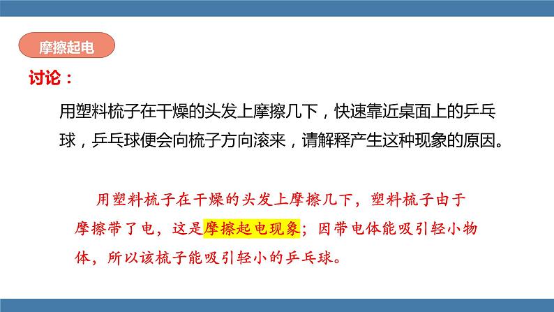 沪科版九年级物理全一册课件 第十四章 第一节 电是什么第8页