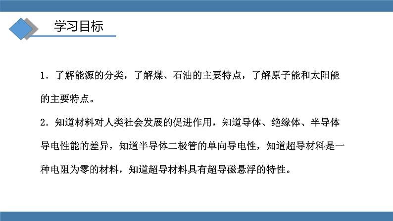 沪科版九年级物理全一册课件 第二十章  第二节 能源的开发和利用  第三节 材料的开发和利用第3页